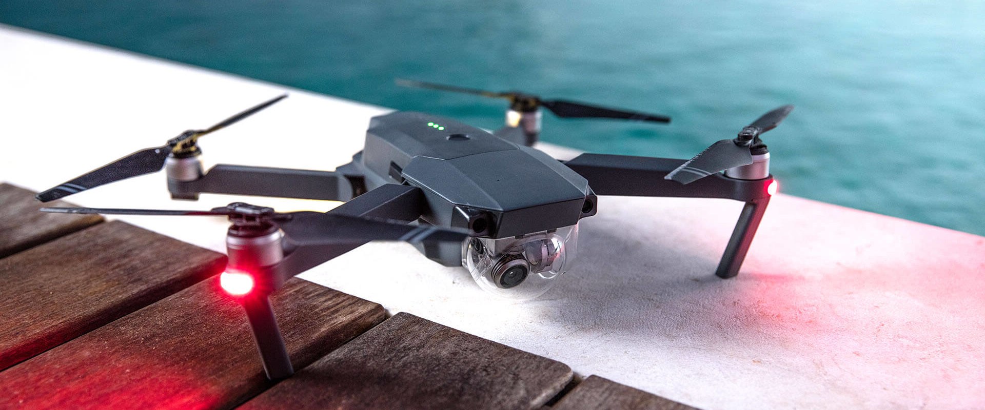 What are the safety considerations for drone photography?